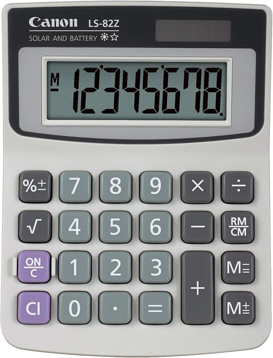 Canon LS-82Z Handheld Calculator, White