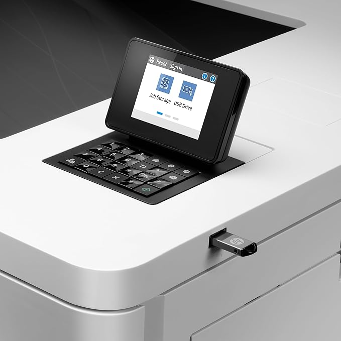 HP Color LaserJet Enterprise M751dn Printer with One-Year, Next-Business Day, Onsite Warranty (T3U44A), White