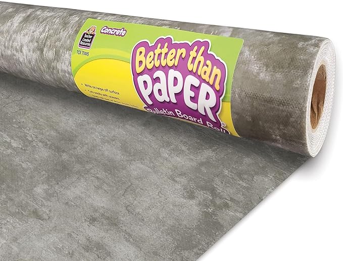 Teacher Created Resources Concrete Better Than Paper® Bulletin Board Roll (TCR77495)