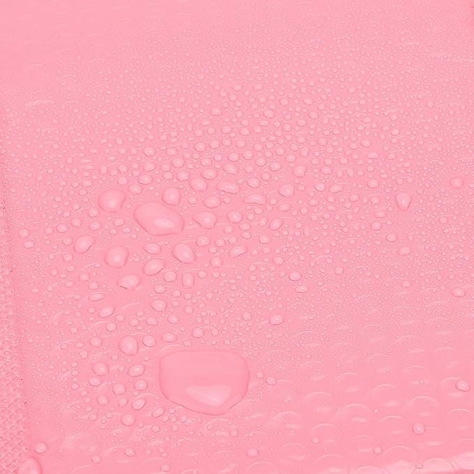 40 pcs Bubble Mailer Envelopes 7 x 5.2 Inch, Waterproof Self Seal Bubble Envelopes Padded Mailers for Small Business, Pink
