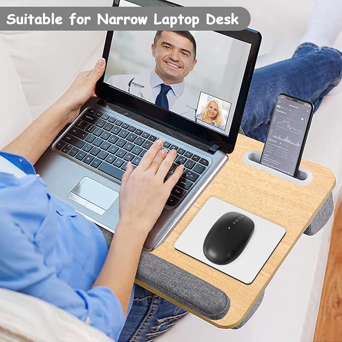 Dapesuom Small Mouse Pad, 5 x 6 Inch Thick Rubber Premium-Textured Non-Slip Portable & Washable Mini Mouse Mat for Women Wireless Laptops Keyboard Tray Gaming Work Computer Office Travel, Space Gray