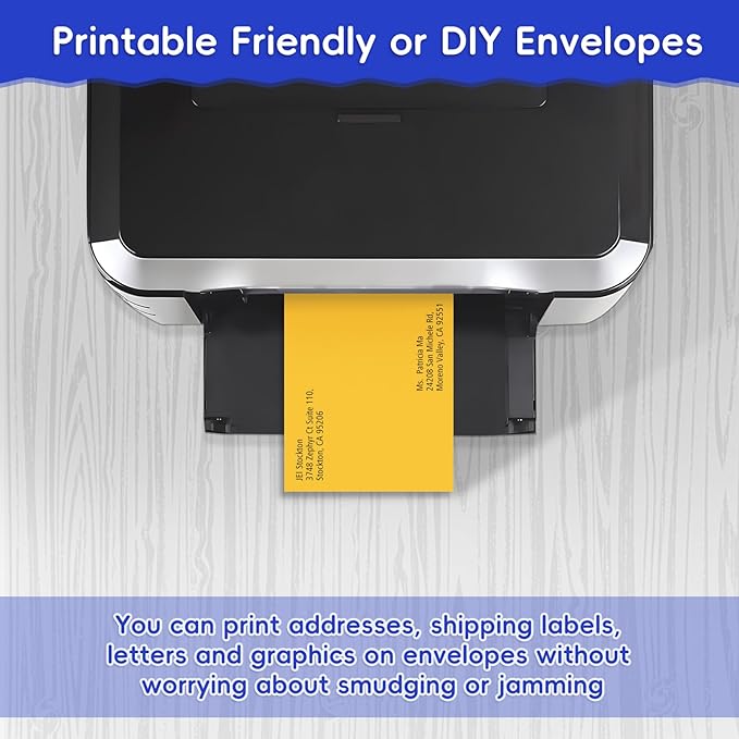 50 Pack 6x9 Envelopes Self Seal, Brown Kraft Catalog Mailing Envelopes 6 x 9 Manilla Envelopes for Mailing, Organize, Storage, Home, Office Business
