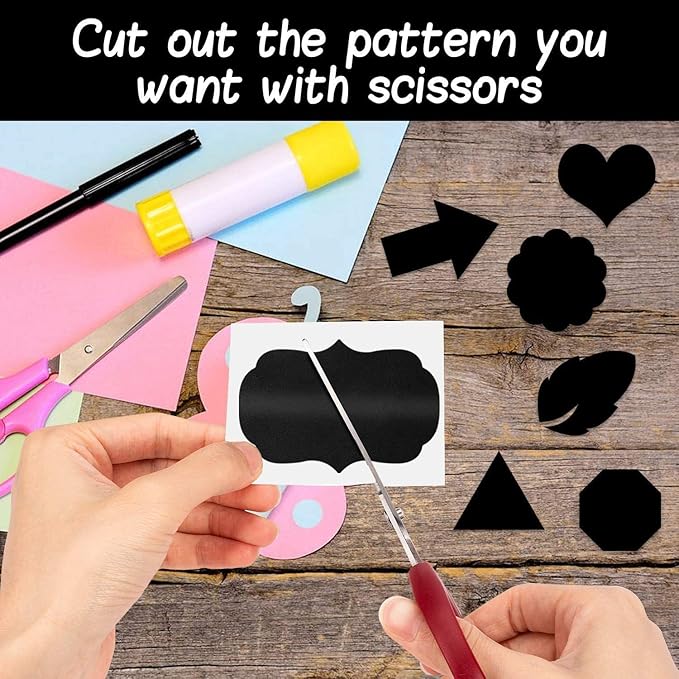 Chalkboard Label 240 Pcs Waterproof Reusable Labels for Food Containers Chalk Sticker Labels with 3 Liquid Chalk Markers for Mason Jars, Parties Decoration, Craft Rooms, Storage, Home, Kitchen