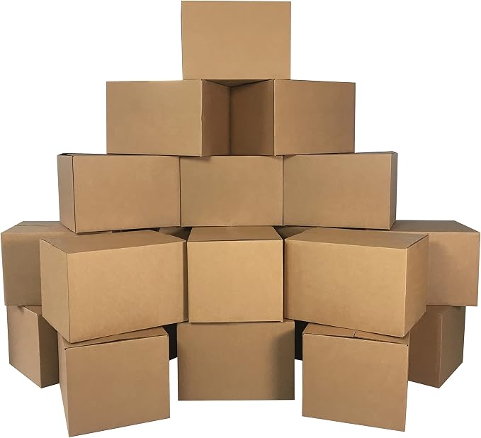 Moving Boxes Bundle of 18"x14"x12" (Medium Boxes - Pack of 20)
