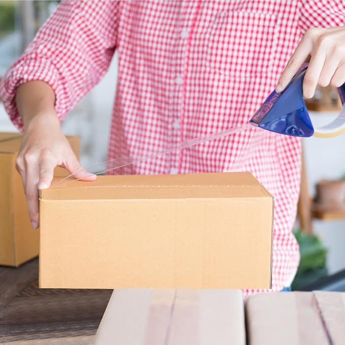 CRUGLA 10x6x4 Shipping Boxes for Small Business, 25 Packs Corrugated Cardboard Boxes for Shipping Packing Mailing