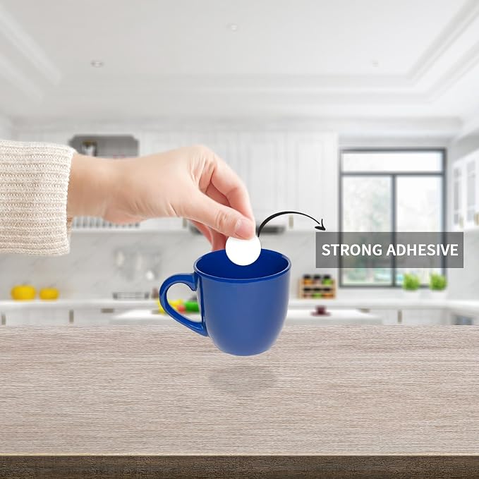 1400 PCS White Circle Dot Stickers 3/4" Round Coding Label | Used for manual labor in kindergartens, garage yard price sales, organizing activity color groups,marking spice bottles