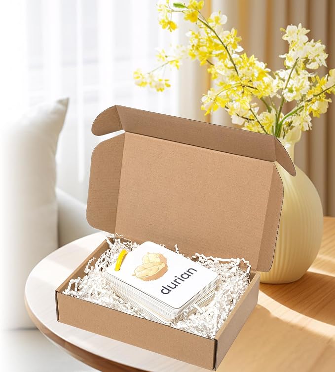 Wowxyz Shipping Boxes 9x6x2" 25 Pack Brown Corrugated Cardboard Box | 3 Layers, Kraft Medium Literature Mailer Packaging Supplies, Mailing Box for Small Business