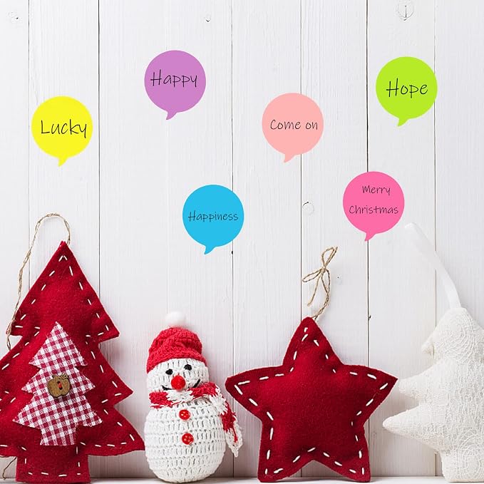 Sticky Notes, 560 Sheets 3 × 3 Inches Bright Colors Self Sticky Notes Pad Bubble Shaped Colour Sticky Notes for Home Office Notebook(8 Color)