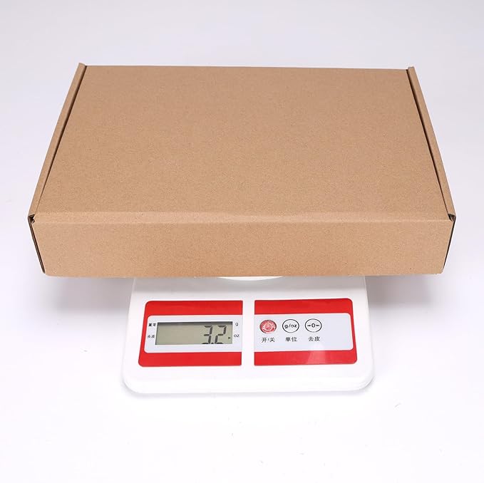 11x8x2 inch Shipping Boxes Set of 6 Brown, Inner Size 10.6x7.6x1.6 inch Cardboard Box Mailers for Small Business Packaging Mailing or Gift Wrapping Giving