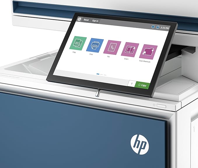 HP Color LaserJet Enterprise MFP 5800dn Printer, Print, Scan, Copy, Best for Business (6QN29A)