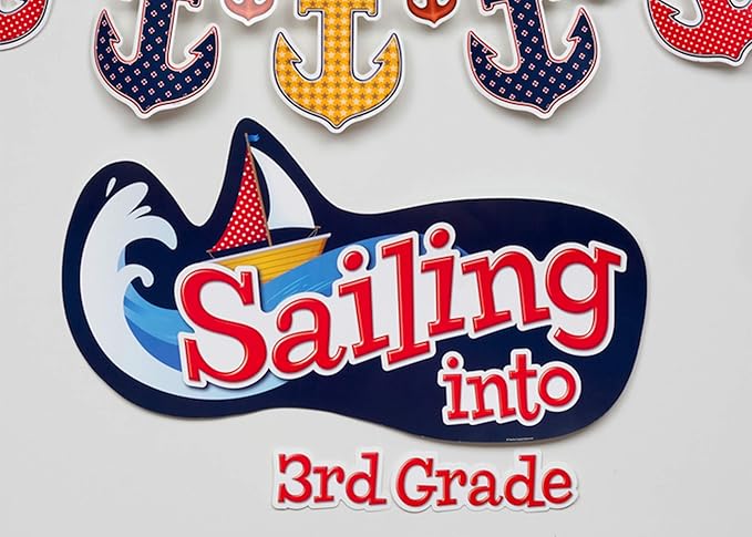 Teacher Created Resources Sailing Into.. Bulletin Board (TCR5440)