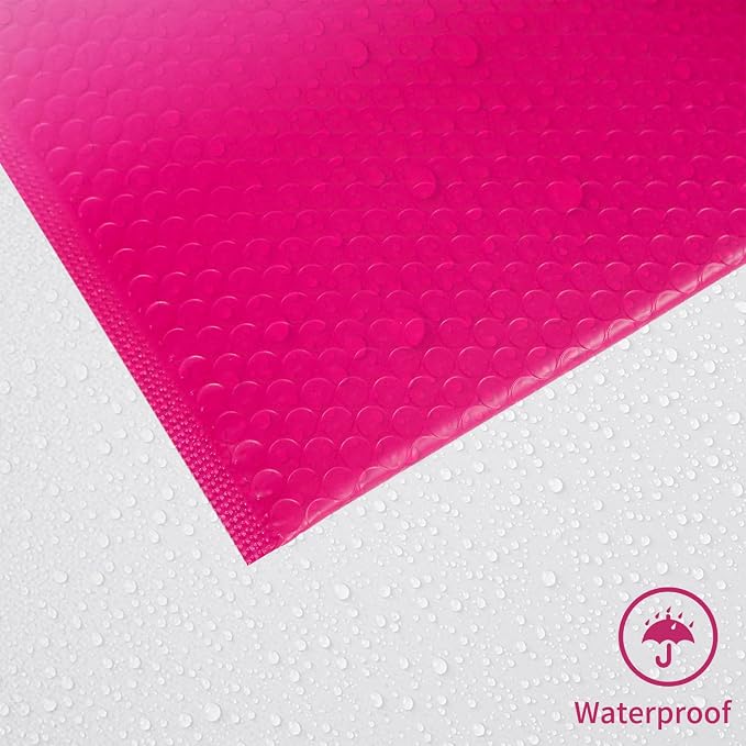 8.5x11 Inch 30 Pack Pink Bubble Mailers, Waterproof Padded Envelopes, Self Seal, Strong Adhesion Bubble Envelopes, Cushioning Padded Mailers for Small Items