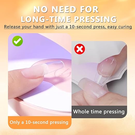 Gel Nail Glue for Nails Tips, 2pcs 15g Super Strong Solid Gel Soak Off for Acrylic Extensions Fake Nails Press On Nails U V Lamp Curing Needed Long Lasting Gel Glue Kit