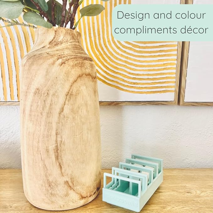 | Original Viral Desktop Tape Dispenser for Gift Wrapping & Crafts | Prepares 18 Tape Strips Fast | Blade-Free, Compact, Heavy-Duty | Fits Standard, Washi & Double-Sided Tape