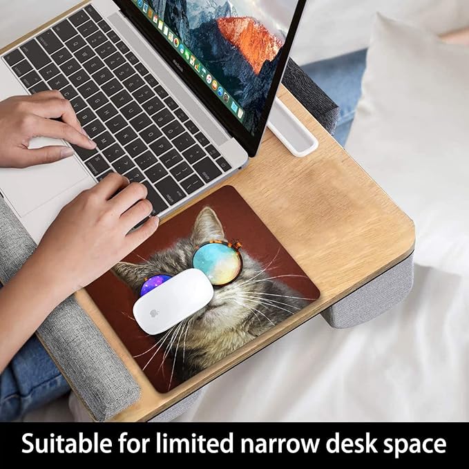 Cat Mouse Pad with Personalized Design Computer Laptop Non-Slip Rubber Mouse Pad 9.5x7.9 Inch