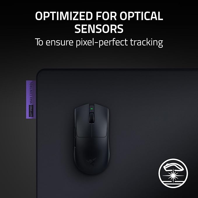 Razer Gigantus V2 Pro Soft Esports Gaming Mouse Pad (Max Control) – Ultra-High Friction Cloth Surface, Tracking Accuracy, GlideCore Foam, Anti Slip Base, Low-Profile Stiched Edges – Large