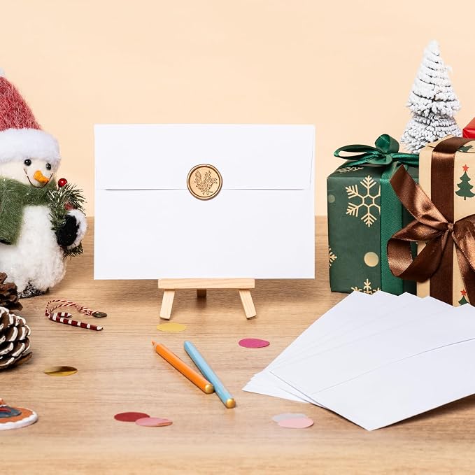 Ohuhu A7 Printable White 5x7 Self-Seal Envelopes 1000-Pack | Bulk A7 5.25 x 7.25 Inches Envelopes for 5x7 Cards Christmas Cards Wedding Invitations, Photos, Graduation, Baby Shower