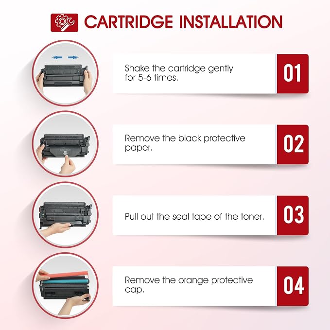 057 Toner Cartridge 057H Black High Yield MF445dw MF450 MF455dw 2-Pack | Compatible for Canon ImageCLASS MF445dw MF448dw LBP226dw LBP227dw LBP228dw MF449dw MF445 LBP220 MF440 LBP230 MF450 Printer