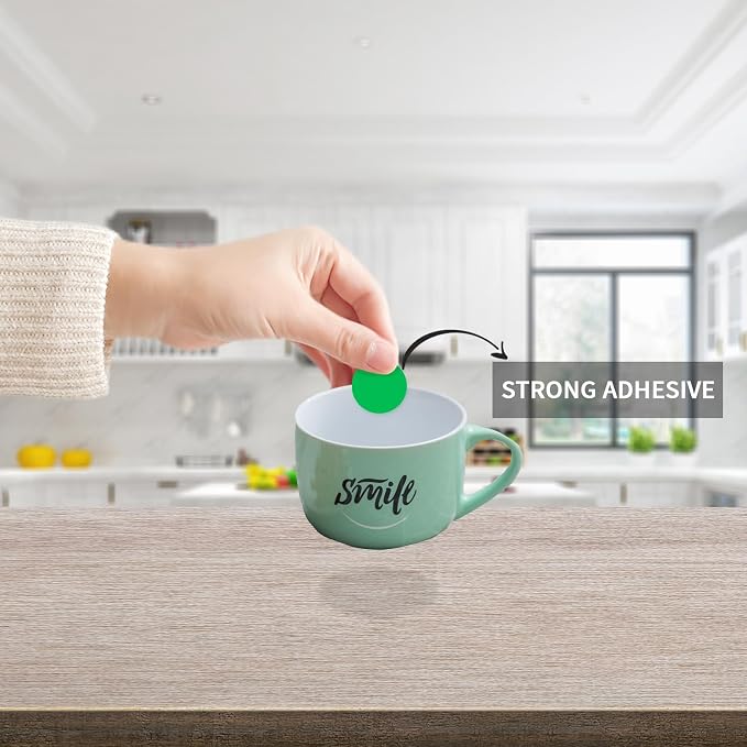 1400 PCS Green Circle Dot Stickers 3/4" Round Coding Label | Used for manual labor in kindergartens, garage yard price sales, organizing activity color groups,marking spice bottles