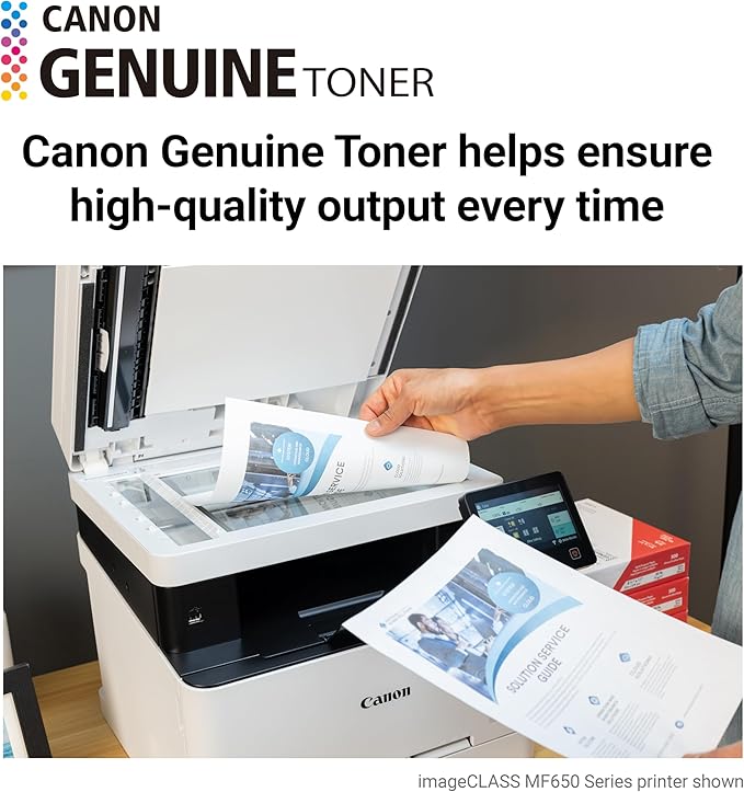 Canon Genuine 055 Black Toner Cartridge Compatible with LBP664Cdw,MF741Cdw,MF743Cdw,MF745Cdw,MF746Cdw,(Pack of 2)