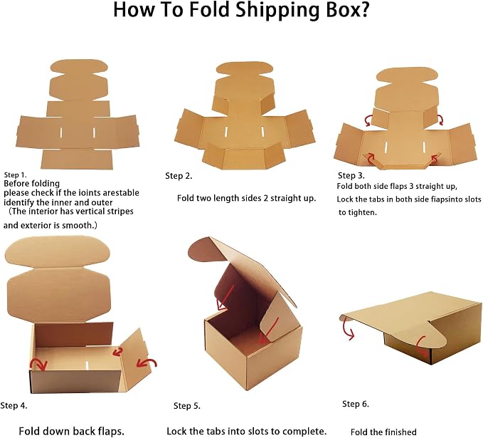 11x8x4 inch Shipping Box Pack of 20, Brown Corrugated Cardboard Mailer Box | Mailer Boxes for Small Business Shipping and Gift Giving, Bulk Pack for Moving, Storage and Mailing Books, Literature, Craft