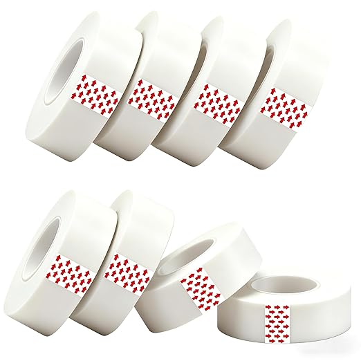 3/4 Inch Invisible Tape Refills for Scotch Magic Tape Refills for Dispenser | 8 Rolls Pack, Matte, Transparent Replacement Refills Office Home School, 3/4" x 1299", 1" Core 19mm x 33m