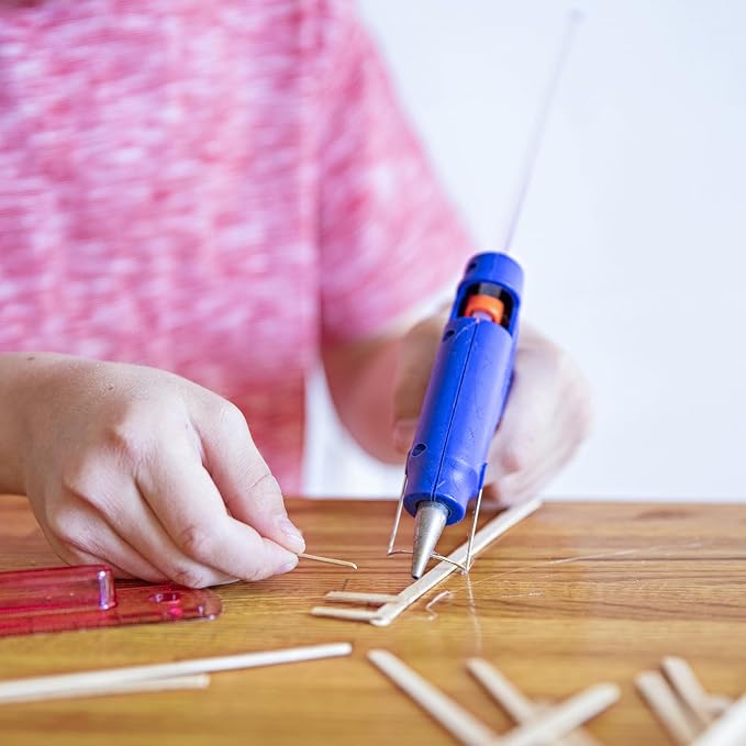 uxcell 30pcs Mini Hot Glue Gun Sticks 4-inch x 0.43-inch High Sticky Small Hot Glue Sticks for Glue Gun, Turquoise Green