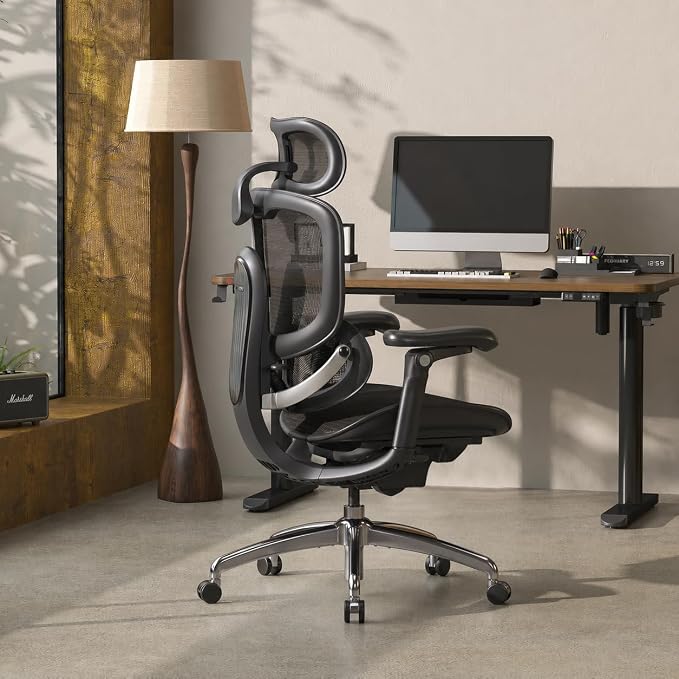 SIHOO Doro C300 Pro V2 Ergonomic Office Chair, 135° Recline, 2 Packs, Black | Full-Body Adaptive Support, 8D Armrests & Breathable Mesh, Comfy High Back Computer Desk Chair for Long Hours