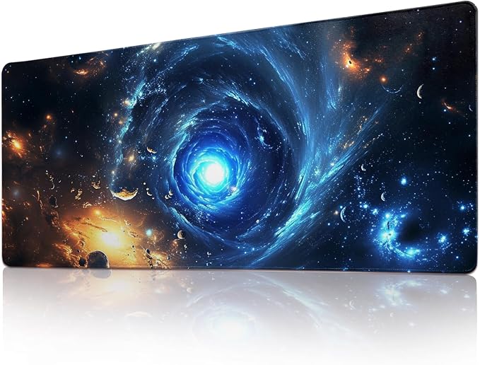 Gaming Mouse Pad Desk Pad XL Large Mouse Mat Keyboard Mat Office Desk Decor AccessoriesKeyboard Mat Office Desk Decor Accessories (Dreamy Sky)
