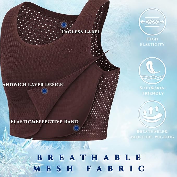 LGBT UNICORNS Chest Binder, Pullover Design Binder Trans, Moisture-Wicking, with 1PC Fragrance Card & 1PC Sticker, Black