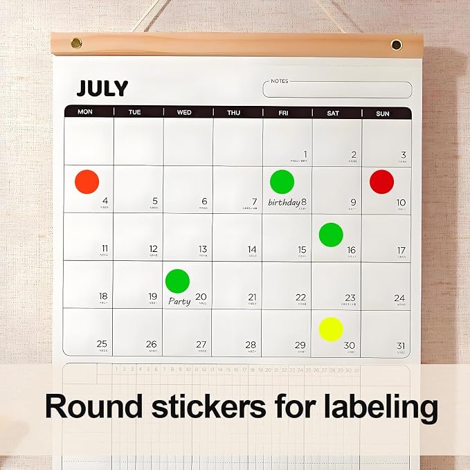 1000 Pcs Green Round Stickers 1/2 Inch Color Circle Dot Stickers Small Code Labels for Office Shop Yard Sale Home Classroom Marking (Green)