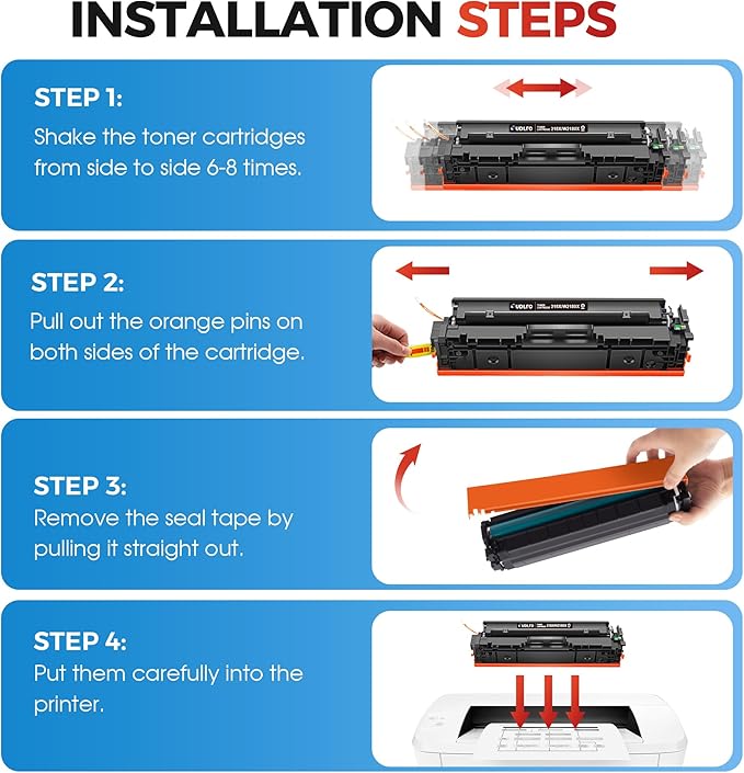 218X W2180X 218A Black Toner Cartridges Replacement for HP 218X Toner Cartridges Black for HP Color LaserJet pro MFP 3301fdw Toner 3301cdw 3201dw 3301sdw Printer Ink Set W2180A W2180X (2 Black)