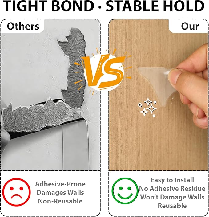 Large Cork Boards for Walls 48"x36", 12 Pack Felt Wall Tiles with 60 Pushpins，50 Safe Removable Adhesive Tabs, 10 Hooks and Clips, Black Bulletin Board, Felt Board Pin Board Tack Board for Office