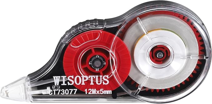15PCS Correction Tape, 39.37ft Each, Fast, Clean, Opaque and Easy to Use Tear-Resistant Correction Tape Bulk Office or School Supplies, Blue, Red, Gray