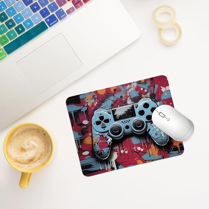 hold fizz Gaming Mouse Pad, Small Cool Gamer Mouse Pad, Gaming Mousepad Accessories for Desk, Laptop, Office, Computer, 9.5x7.9 Inch