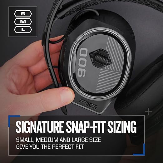 RIG 900 MAX HS Multi-Platform Dual Wireless Gaming Headset with Bluetooth Officially Licensed for PlayStation PS5, PS4 - Compatible with PC, Switch, Steam Deck, Android, iPhone - Charging Base