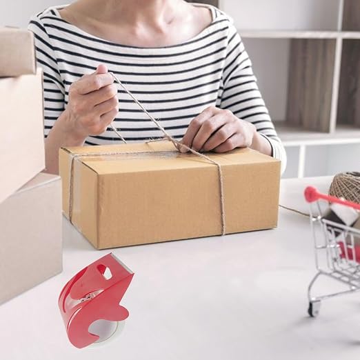 Clear Packing Tape (12 Rolls) - Quiet Packaging Tape 1.5 INCH Core Shipping Tape Refill Rolls Moving Tape for Packing Boxes, 2" x 25 Yards