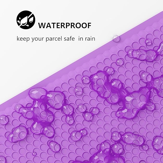 10 x 13 Inch Bubble Mailer 40 Pack, Waterproof Padded Envelopes with Strong Self-Seal Adhesive, Cushioning Shipping Bags with Bright Color for Small Business - Purple