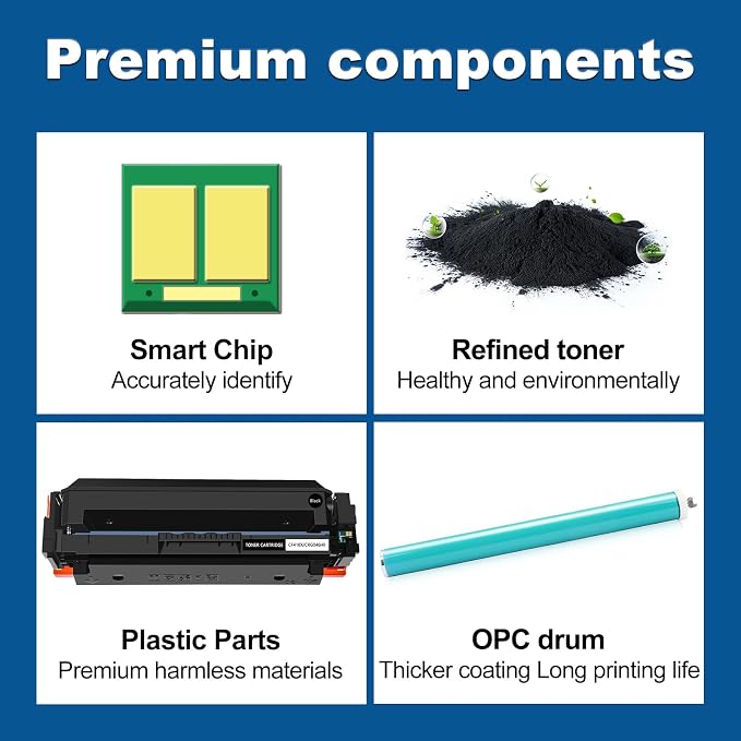 410X CF410X High Yield Black Compatible Toner Cartridge Replacement for HP 410X CF410X 410A CF410A for Color Pro MFP M477fdw M477fdn MFP M477fnw M452dw 452dn 452nw MFP M377dw Printer, 1 Pack