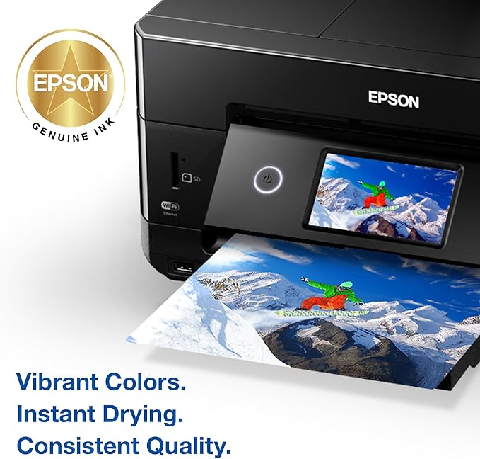Epson 410 Claria Premium Ink High Capacity Black & Standard Color Cartridge (T410XL-BCS) Works with Expression XP-530,630,640,7100,830,(Pack of 10)