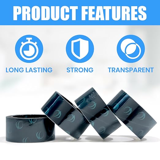 Clear Packing Tape, 24 Rolls Heavy Duty Packaging Tape for Shipping Packaging Moving Sealing, Thicker Clear Packing Tape, 1.88 Inches Wide, 60 Yards Per Roll, 1440 Total Yards