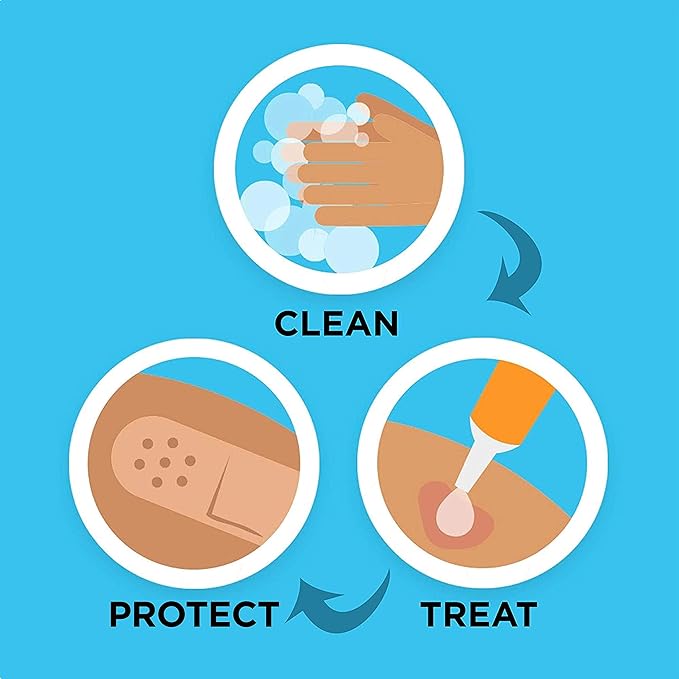 Band-Aid Brand Water Block Flex Large Adhesive Pads, 100% Waterproof Bandage Pads for First-Aid Care of Minor Cuts, Scrapes & Wounds, Ultra-Flexible Design, Sterile, Large, 2 x 6 ct