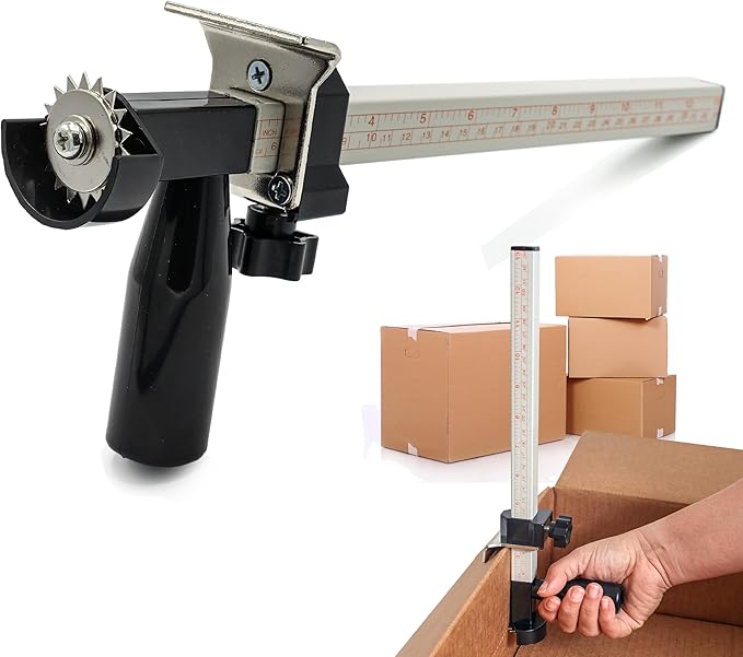 Box Resizer Tool with Scoring Wheel - Cardboard Box reducer to Customize Shipping Boxes - Box scorer Tool