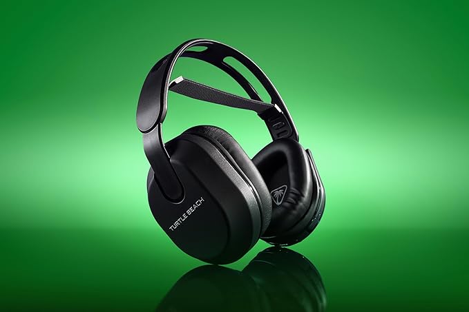 Turtle Beach Stealth 500 Wireless Gaming Headset Licensed for Xbox Series X|S, Compatible with Xbox One, Bluetooth, PC, Mobile, 40 Hr Battery, Memory Foam Cushions, Flip-to-Mute Mic, Black