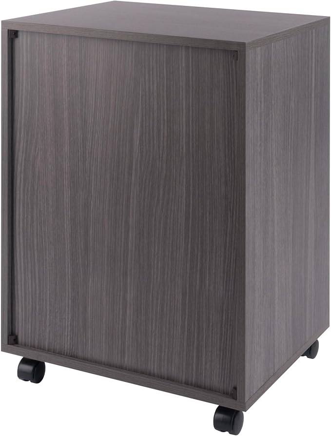 Winsome Halifax Mobile Storage Cabinet with Doors & Drawers, Stylish & Functional Home Storage Cabinet for Filing, Kitchen Organization, Moveable Furniture for Office, Dorms, Apartments
