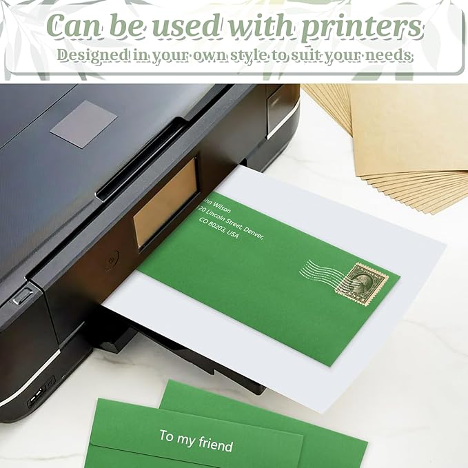 50 Pcs #10 Business Envelopes, Self Seal Standard Envelopes, Windowless Business Mailing Envelopes for Office, Checks, Letters, Invoices, Statements, Wedding, Size 4-1/8 x 9-1/2 inch