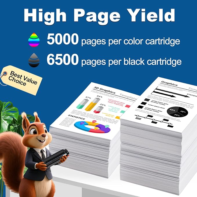 410X 4 Pack Set K/C/M/Y High Yield 410A Toner Cartridge Compatible for HP 410X CF410A CF410X CF411X CF412X CF413X for Color LaserJet Pro MFP M477fnw M477fdw M477fdn M452dw M452nw M452dn M377dw Printer