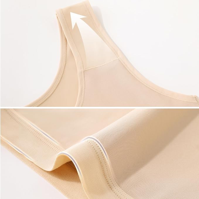 GCTBL Chest Binder for Transgender Half FTM Binder Trans Breathable Compression Bra