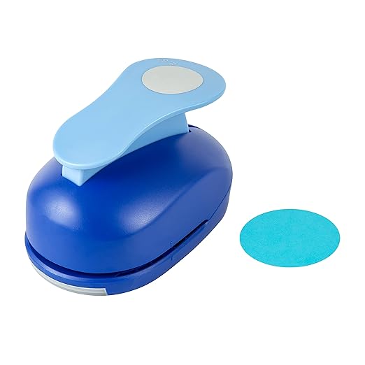 2.5 inch Circle Punch,Paper Circles,Large Hole Punch for Crafts, Whole Circle Cutter for Crafts,Round Paper Shape Cutter, Card Making,Photo jam,Button Hole Maker Tool,Scrapbook 63.6mm Circular