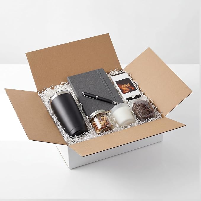 Hoikwo 12x12x3 Shipping Boxes Set of 15 | White Corrugated Cardboard Box for Small Business for Packaging Mailing